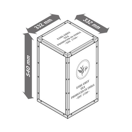 Beistelltisch als Teekiste Nachttisch Wohnzimmertisch Tisch Couch Abstelltisch2