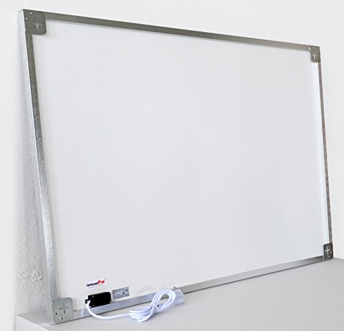 Infrarotheizung 750 Watt Rückansicht