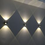 MVPower® 2W mini LED Wandlampe Wandleuchte Kugellampe Flurlampe modern design Lampe Leuchte Wand Warmweiß Kaltweiß Wandstrahler innen (2W Warmweiß)