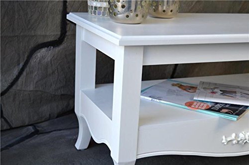 Couchtisch antik weiß Landhaus