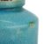 Hochwertige Used Look Vase Türkis 940 / Keramik / Unikat / 28 x 19 x 19 cm2