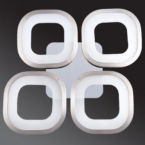 Lu-Mi® LED Deckenleuchte Pendelleuchte Höhenverstellbar Küchen Wohnzimmer Designleuchte Deckenlampe Schlafzimmer Modern (Deckenleuchte - Voie PD4)1