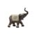 PAJOMA 16945 Elefant Figur Omysha, Kunstharz, Höhe 15 cm