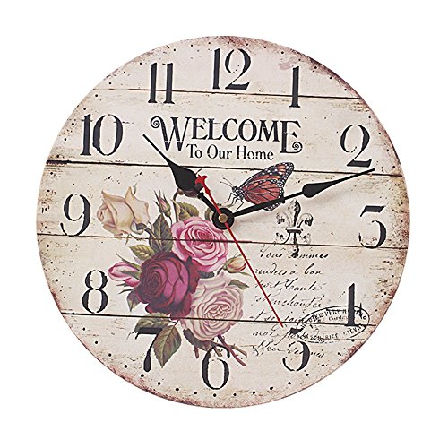 Wanduhr Landhausstil Shabby Design