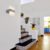 Lanfu Wandlampe Warmweiße elegantes und modernes Design LED Wandleuchten ideal für Schlafzimmer ,Wohnzimmer, Treppenhaus und Lounges / 7 W / 150*120*90MM / led Flurlampe in Silber und Glas / CE Zertifizierung3