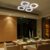 Lu-Mi® LED Deckenleuchte Pendelleuchte Höhenverstellbar Küchen Wohnzimmer Designleuchte Deckenlampe Schlafzimmer Modern (Deckenleuchte - Voie PD4)
