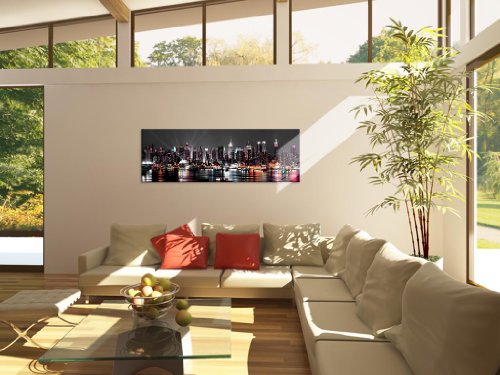 New York Bild Kunstdrucke Wohnbeispiel