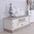 Fernsehtisch Landhausstil TV Lowboard TV Schrank Sideboard Weiss1