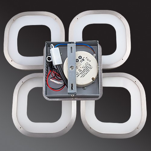 Lu-Mi® LED Deckenleuchte Pendelleuchte Höhenverstellbar Küchen Wohnzimmer Designleuchte Deckenlampe Schlafzimmer Modern (Deckenleuchte - Voie PD4)4