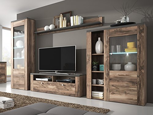 Larona Wohnzimmerschrank mit weißer LED