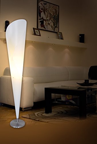 Naeve Leuchten Stehleuchte mit Kunststoff Tulip