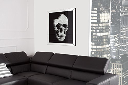 Exklusive Wandskulptur SKULL