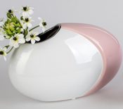 Moderne Deko Vase oval