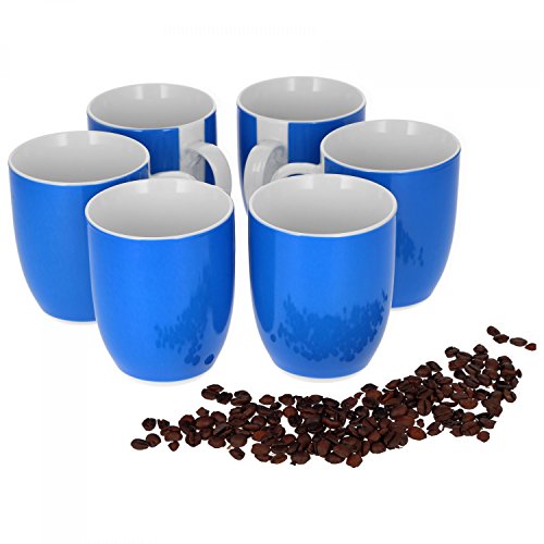 6er Set Kaffeebecher